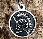 Punk Rock Skull-1181