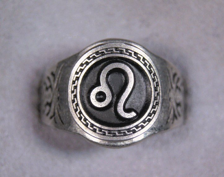 Zodiac rings All Signs Astrology Sign Jewelry Sizes 7 to 14 Your Choice